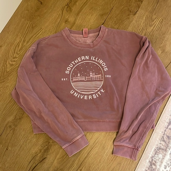 Cropped sweatshirt - Picture 1 of 2